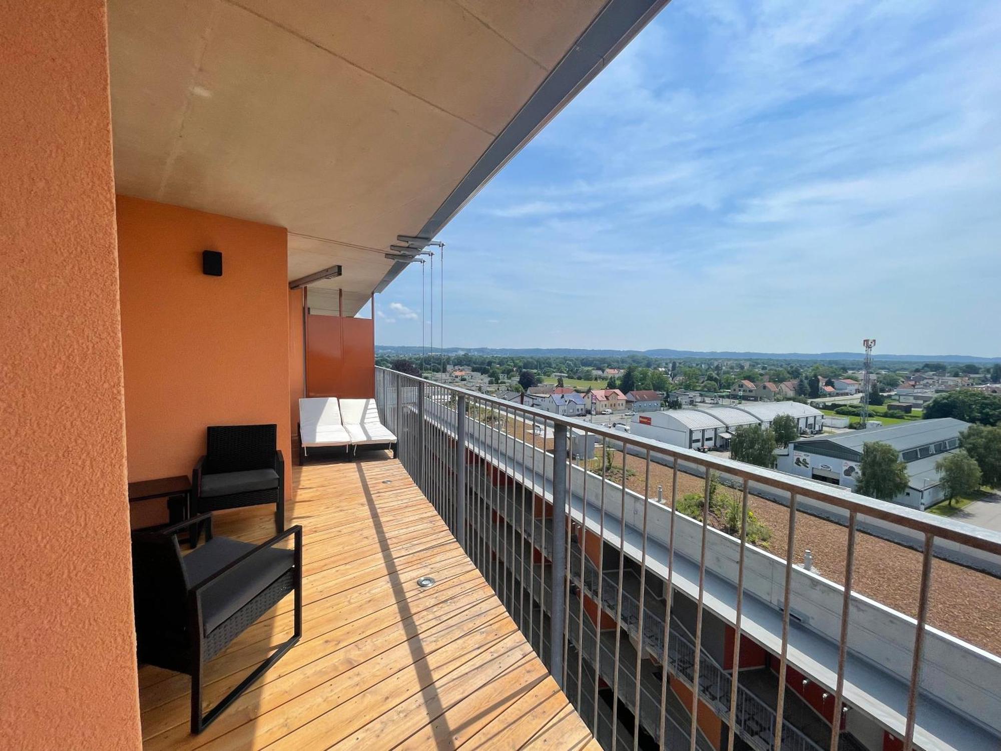 格拉茨100 Qm Penthouse, Self-Check-In, 2 Parkplaetze公寓 外观 照片