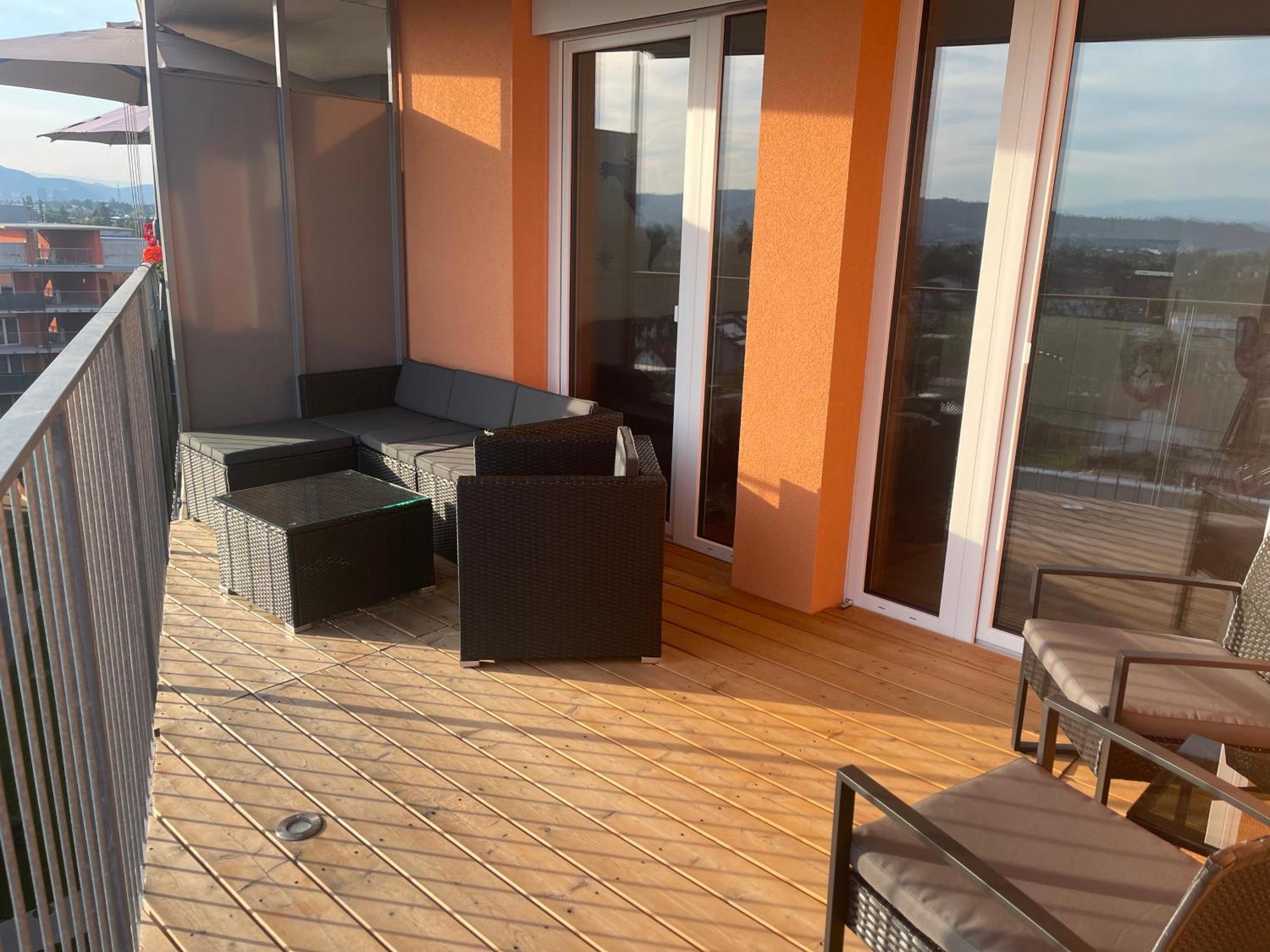 格拉茨100 Qm Penthouse, Self-Check-In, 2 Parkplaetze公寓 外观 照片