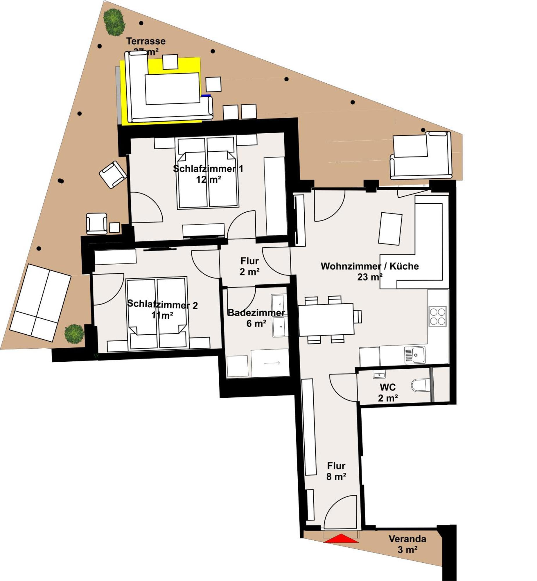 格拉茨100 Qm Penthouse, Self-Check-In, 2 Parkplaetze公寓 外观 照片